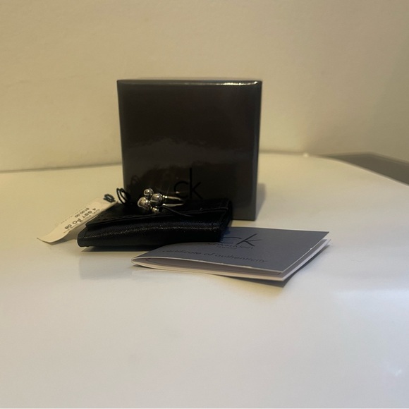 NWT Calvin Klein Liquid Bubble Dangle Stainless Steal Fidget Spinner Ring NIB - Picture 10 of 14